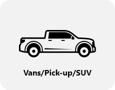 Vans ,pick-up og SUV tegning logo